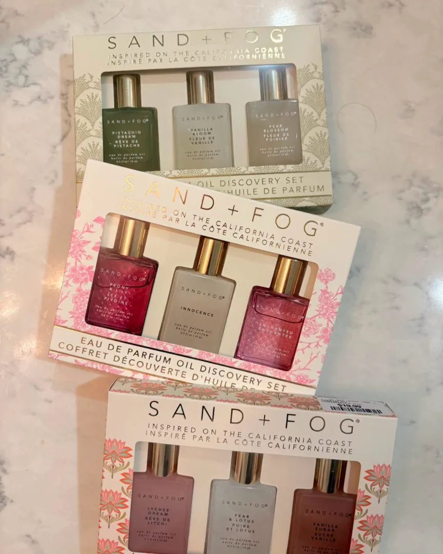 Sand + Fog Eau de Parfum Oil Discovery Set