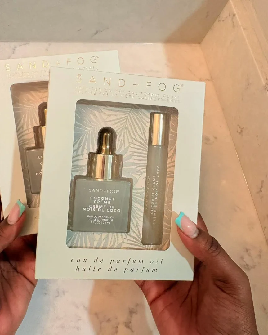 Sand + Fog Coconut Crème Eau de Parfum Oil Set