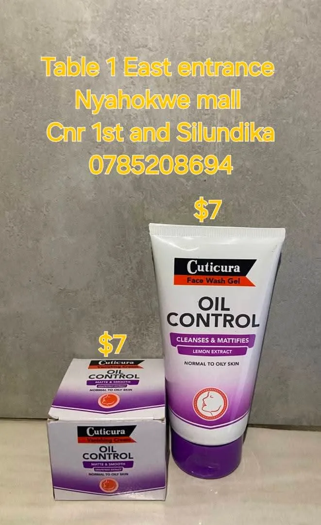 Cuticura Oil Control Face Wash Gel