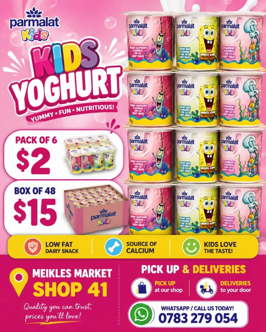 Parmalat Kids Yoghurt Pack