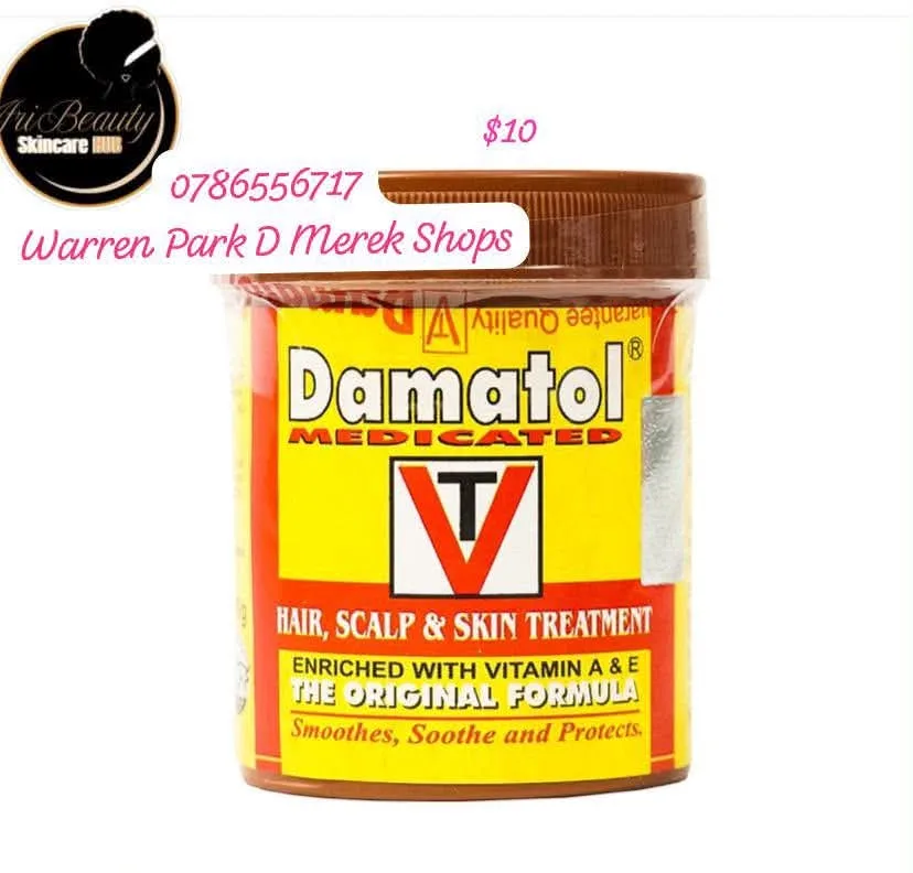 Damatol Medicated Hair, Scalp & Skin Treatment