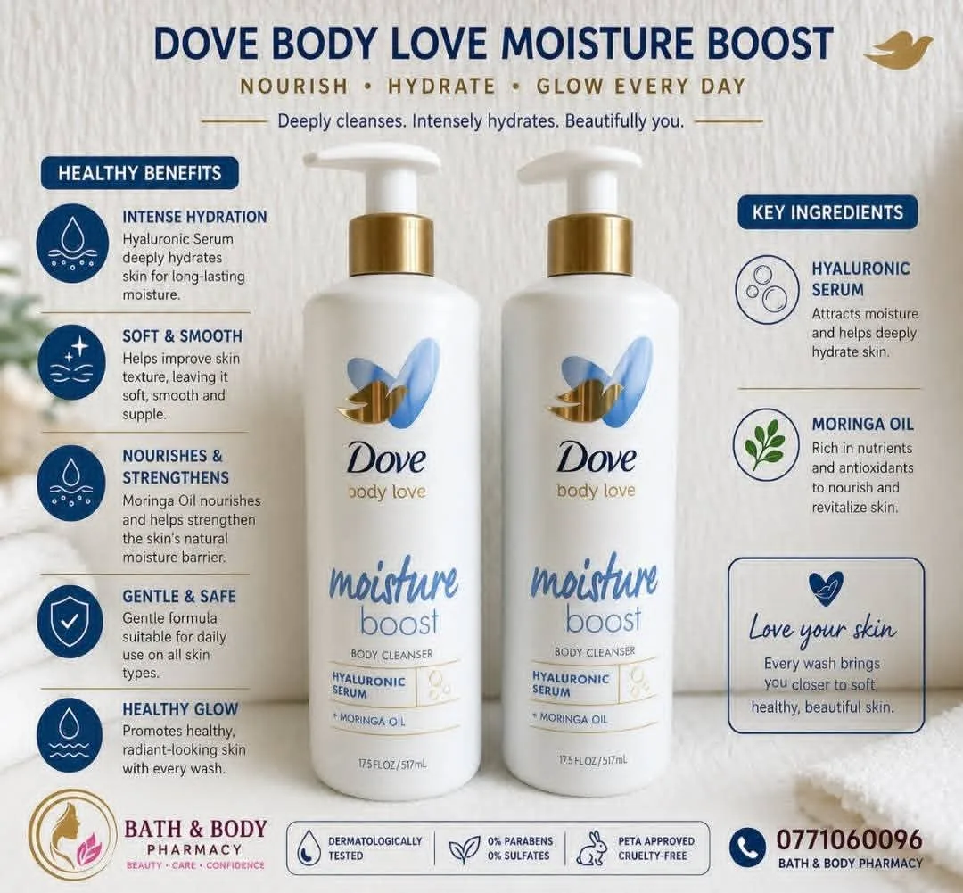 Dove Body Love Moisture Boost Body Cleanser