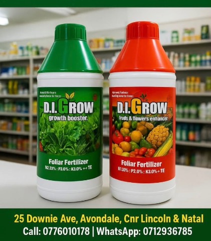 DI grow Foliar fertilisers