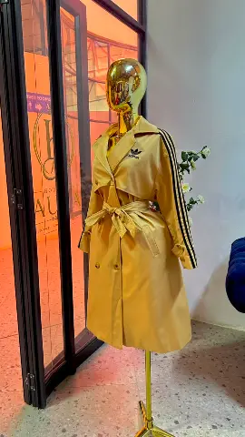 Adidas trench coat
