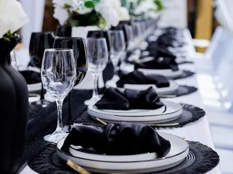 Elegant Event Table Setup