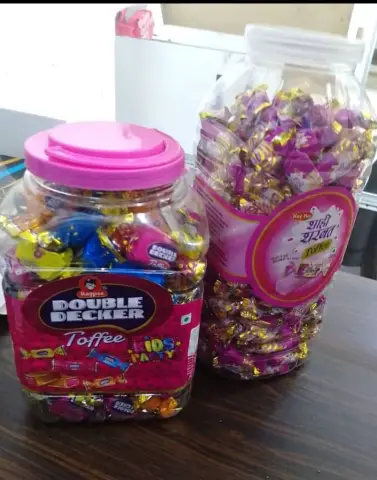 Double Decker Toffee Jar