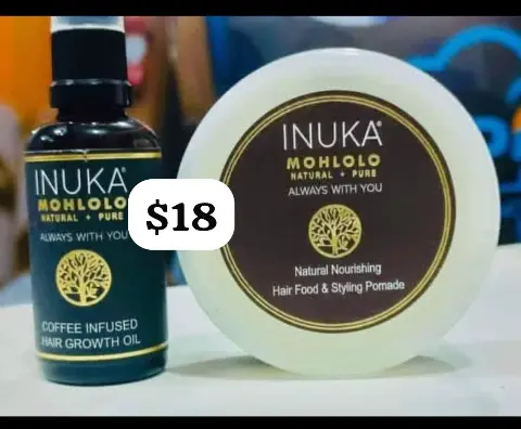 Inuka Mohlolo Hair Growth Oil & Pomade