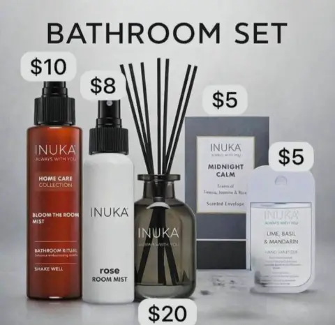 Inuka Bathroom Set