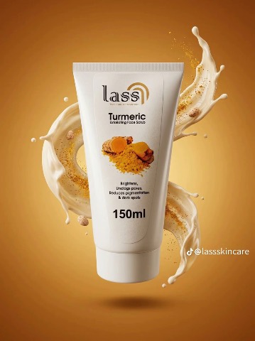 Lass Skincare Tumeric daily scrub